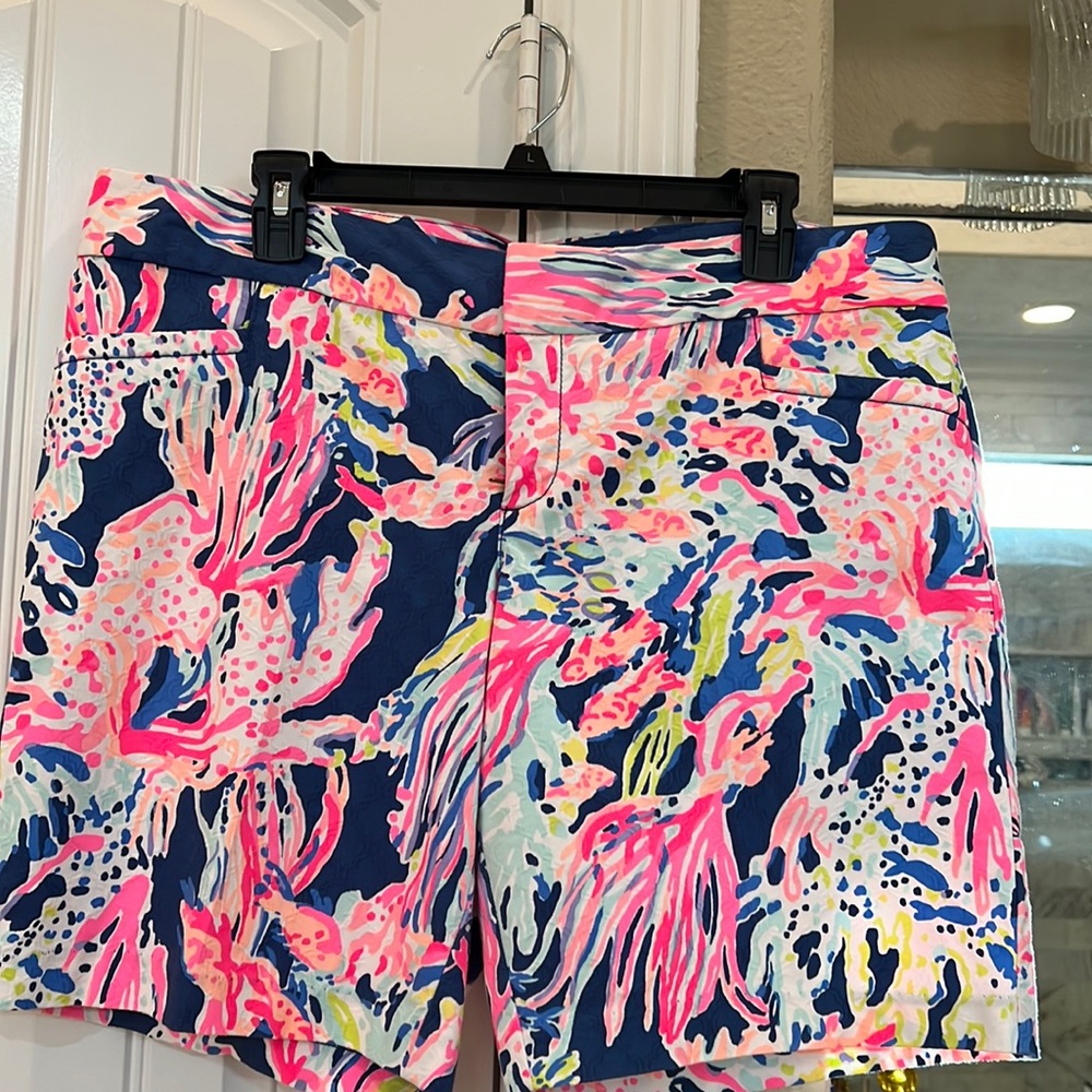 Lilly Pulitzer Gardinia  shorts Indigo Sunken Treasure